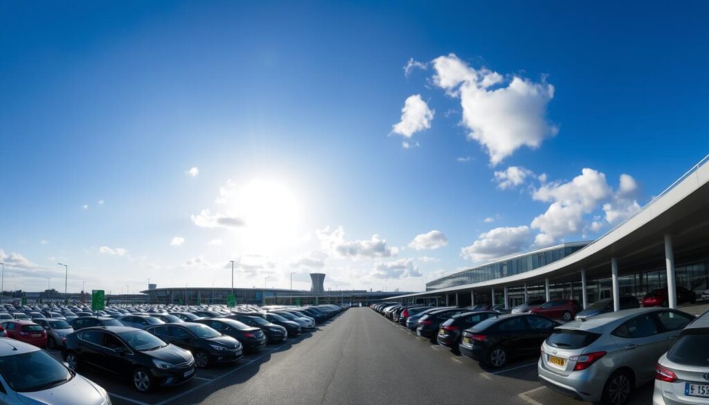 Dublin Airport Blue Parking