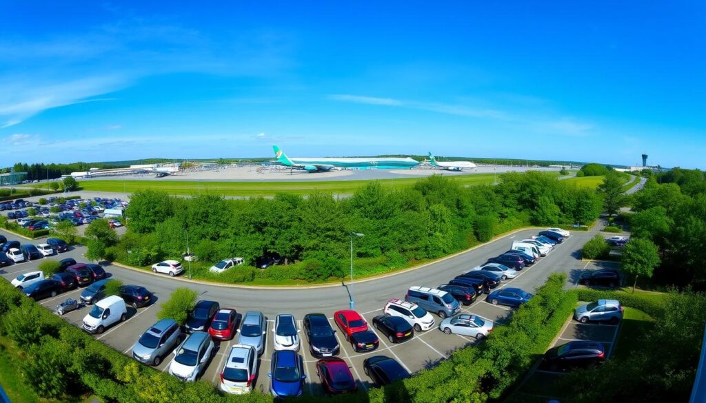 Blue Car Park Dublin Airport