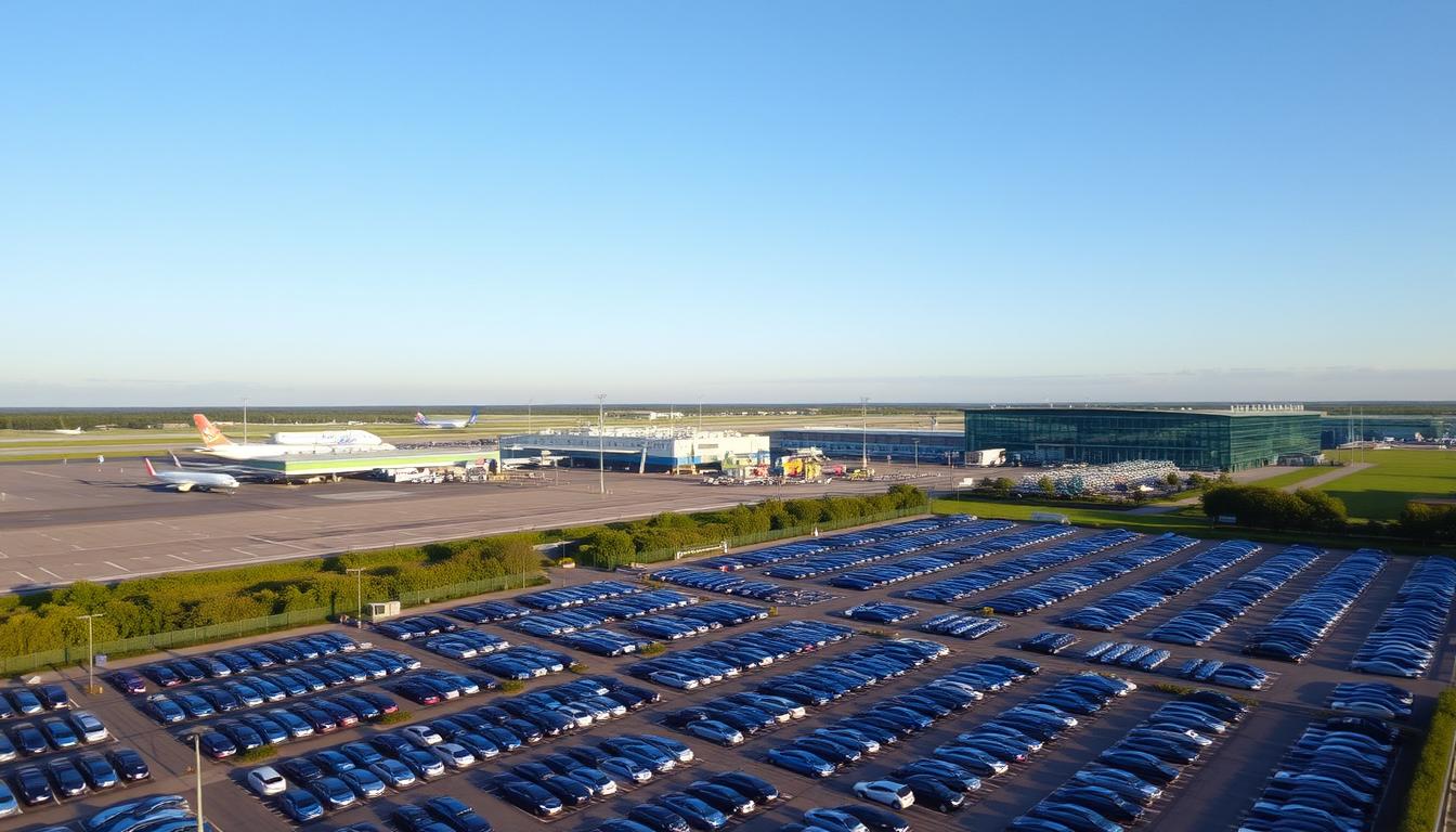 Blue Car Park Bus Dublin Airport carparkingatdublinairport.com