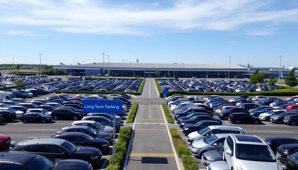 Blue Long Term Car Parking Dublin Airport